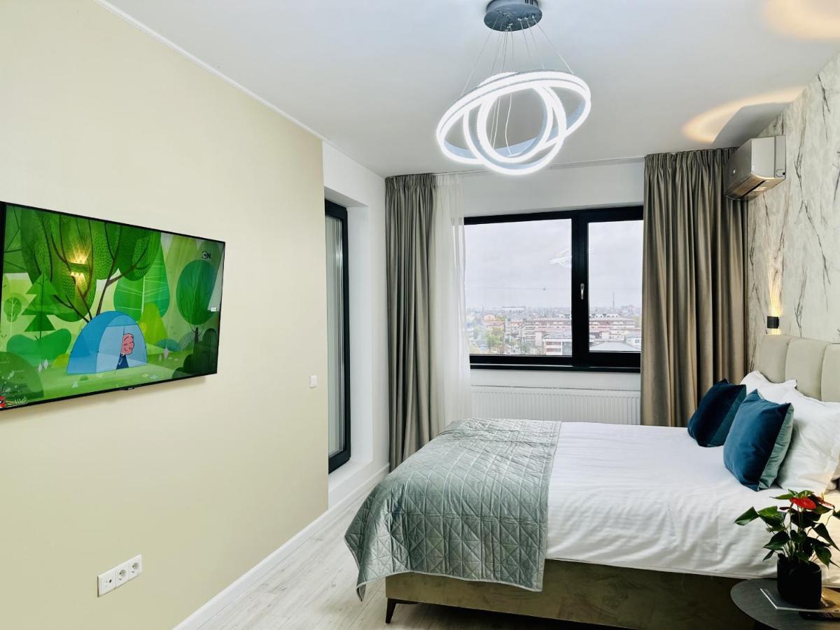 Rentforcomfort Sky Garden Studio Appartement Boekarest Buitenkant foto